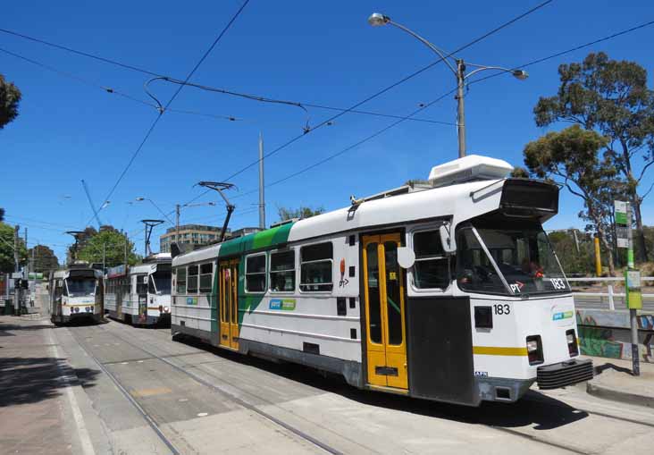 Yarra Trams class Z3 183 and Z1 95 & 88